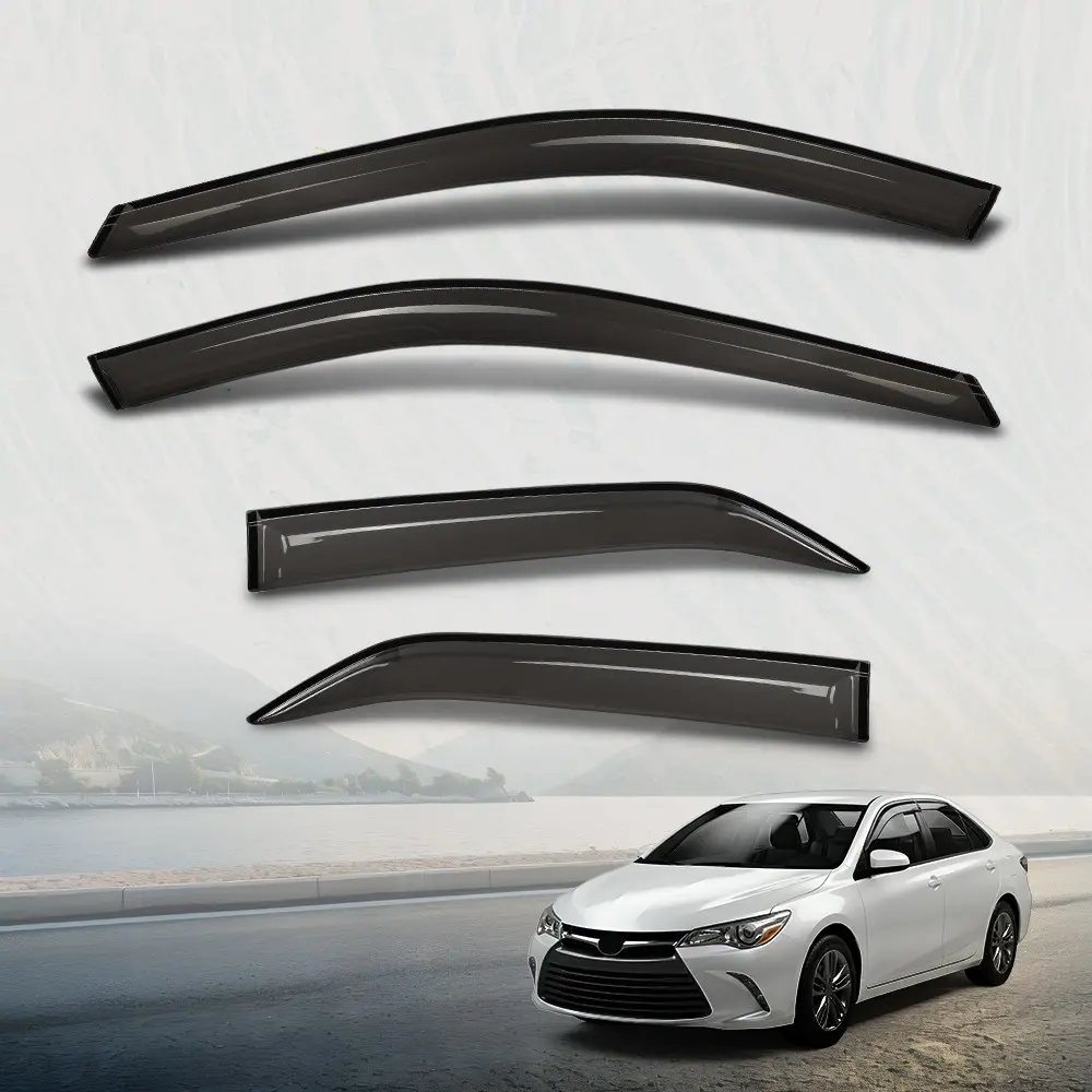 Fit For 2012-2017 Toyota Camry Window Vent Visors Rain Guards Deflectors