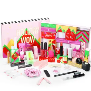 Makeup Advent Calendar 2026, Mother's Day Makeup Gifts for Teenage Girls Women All in One Makeup Kit Surprise Gift Countdown Calendar Gifts with Eyeshadow Palette Lipstick Foundation Eyebrow