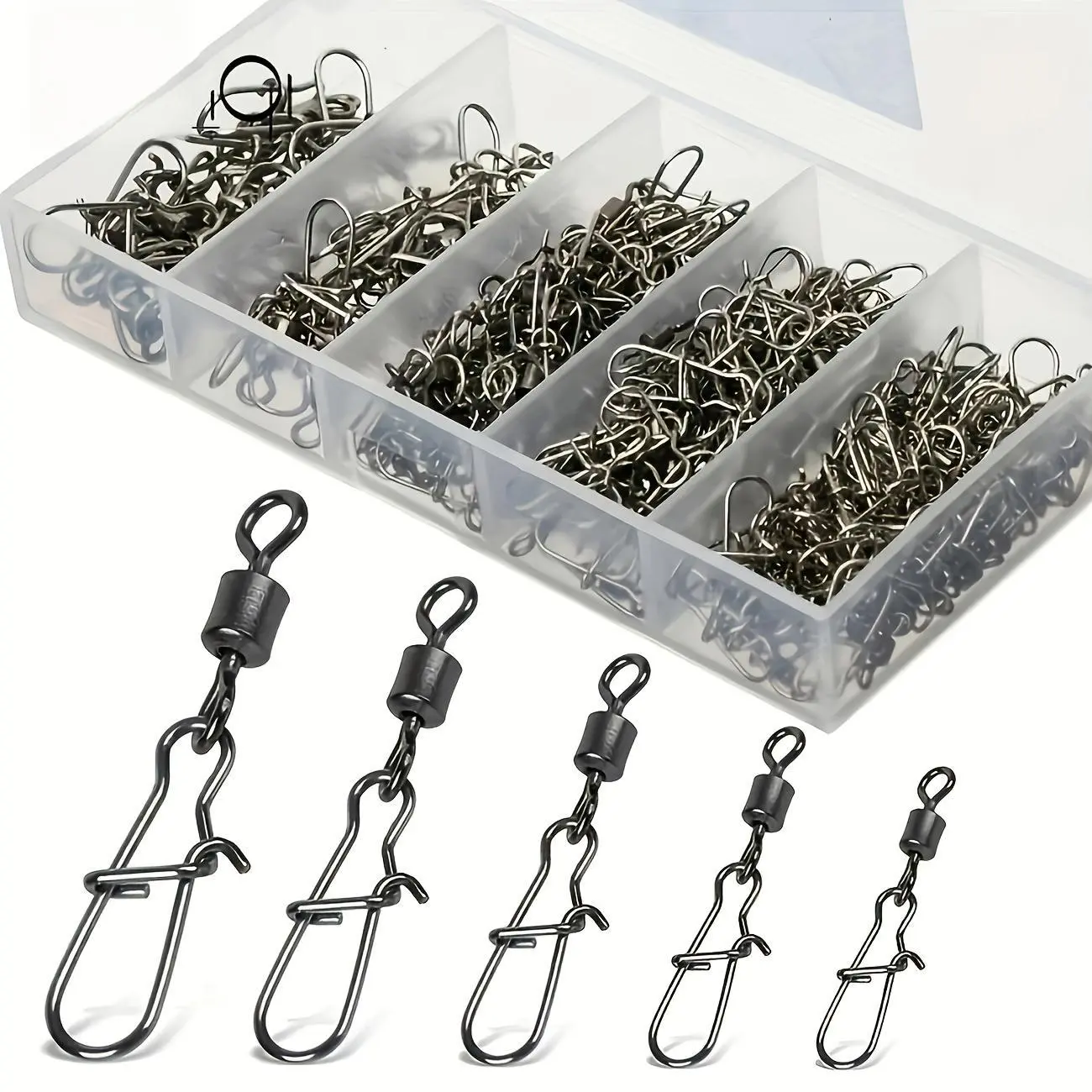 Fishing by anglers: 100 high-quality rotating kits, safety interlocks, multifunctional high-performance fishing accessories, Fishing Hooks