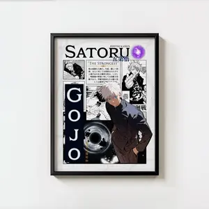 Satoru Gojo Poster Jujutsu Kaisen Decor JJK Poster Anime