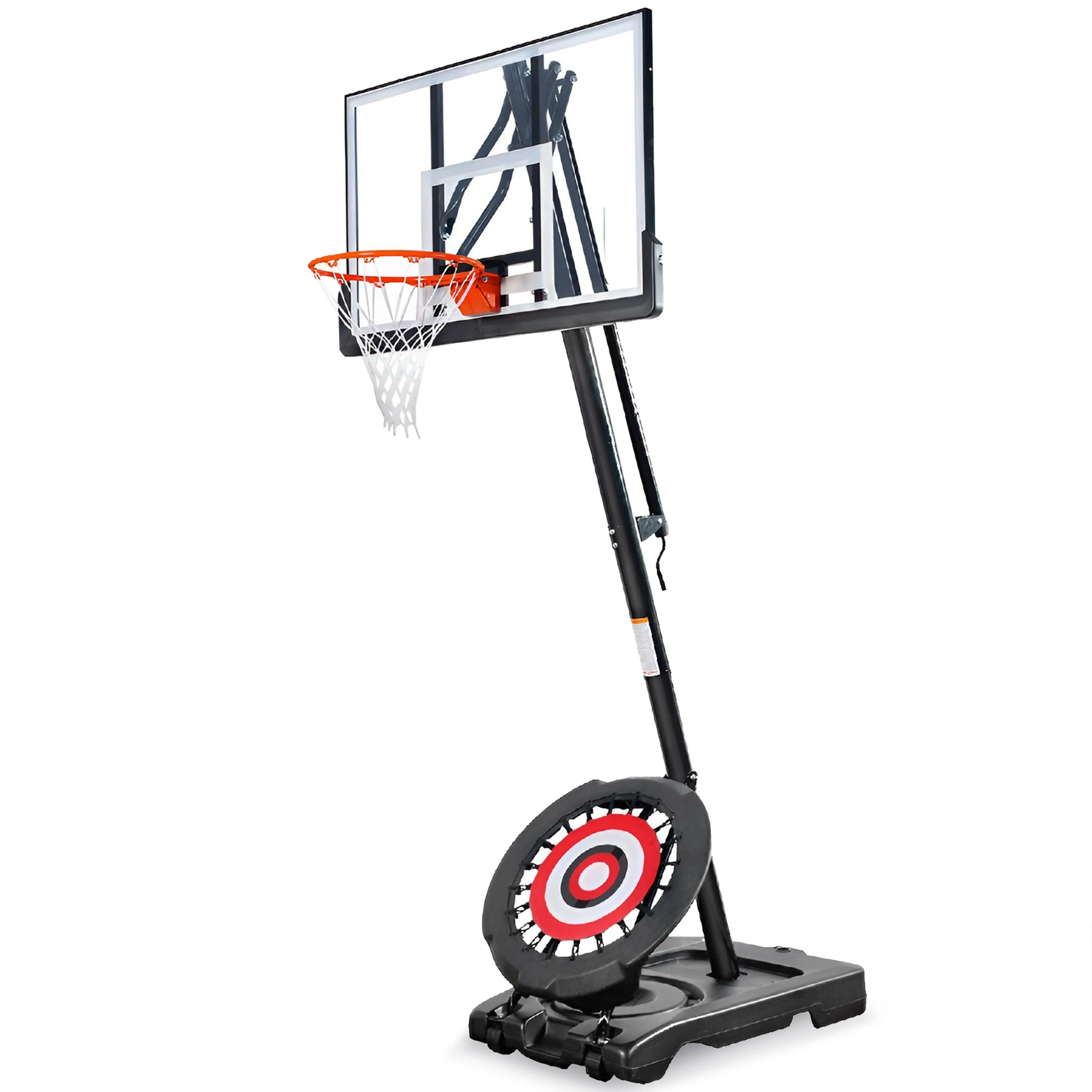IE Sports Portable Basketball Hoop, Adjustable Height, 44" Backboard & Rebounder IE Sports Portable Basketball Hoop, Adjustable Height, 44" Backboard & Rebounder