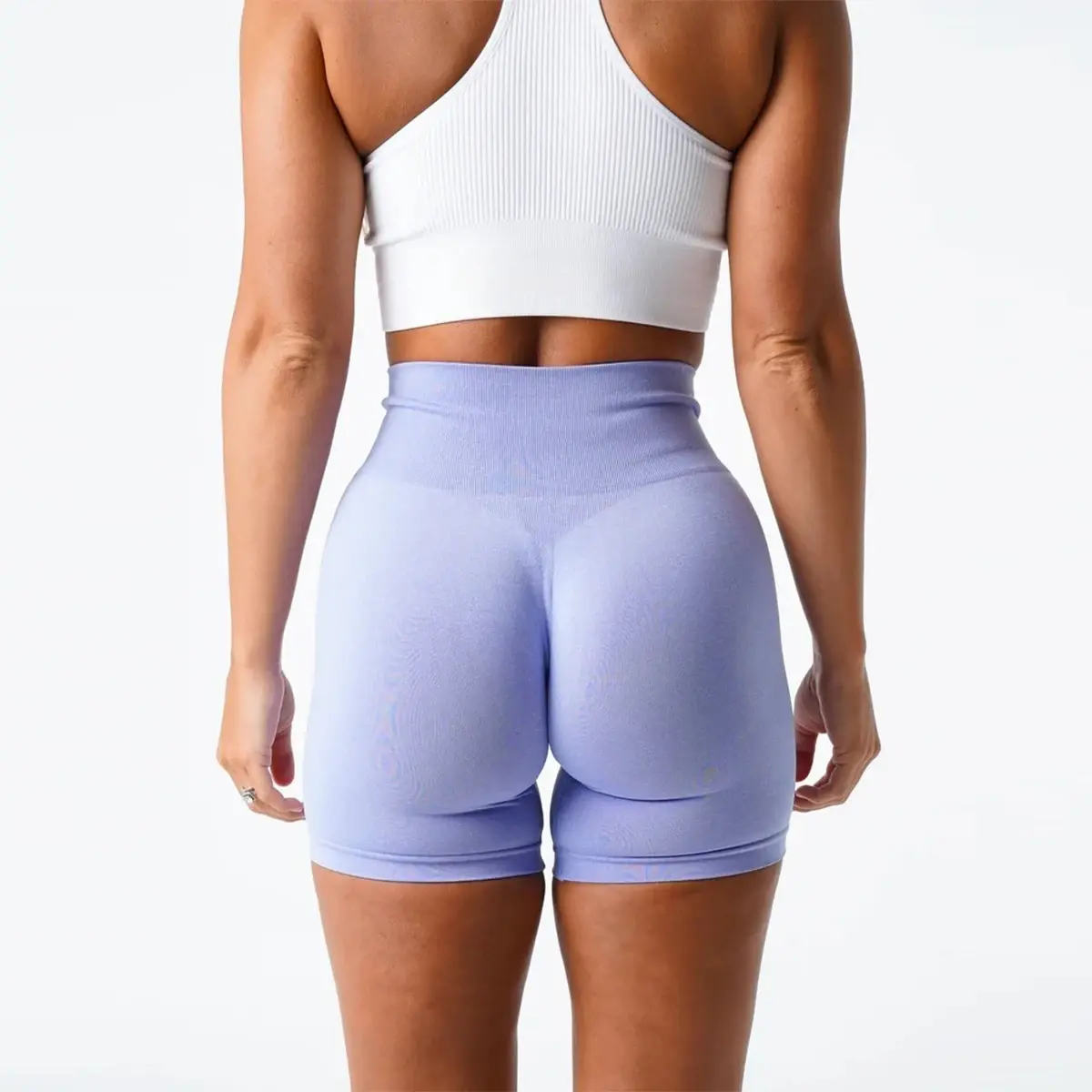 TKITK Spandex Shorts Woman Fitness Elastic nv navigation Leisure Sports Running Yoga pants tight pants cycling shark pants