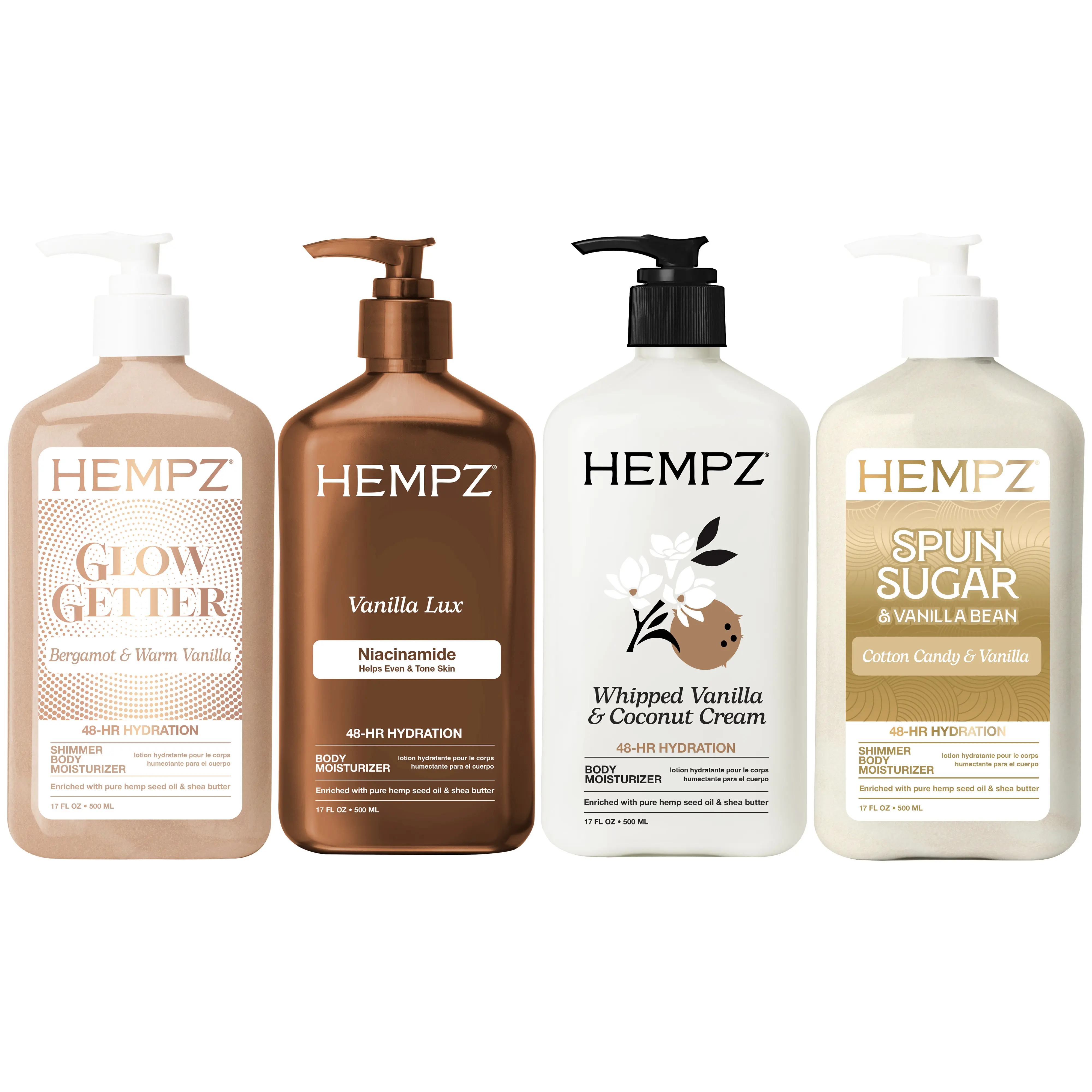 Hempz Exclusive Vanilla + Shimmer Bundle