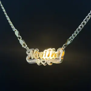 Customized double nameplate