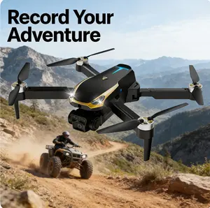 2026 M8 Pro Drone – 4K EIS Camera, GPS & 5G WiFi FPV, Brushless Motor, Optical Flow Hover, Smart Obstacle Avoidance, Auto Return, 360° Stunt Roll, Dual Batteries Included