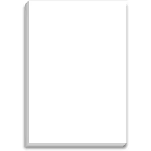 A4 8.3"x11.7" Blank Unpunched Printer Copy Paper 28lb Bond 100gsm 50 Sheets 100 Pages