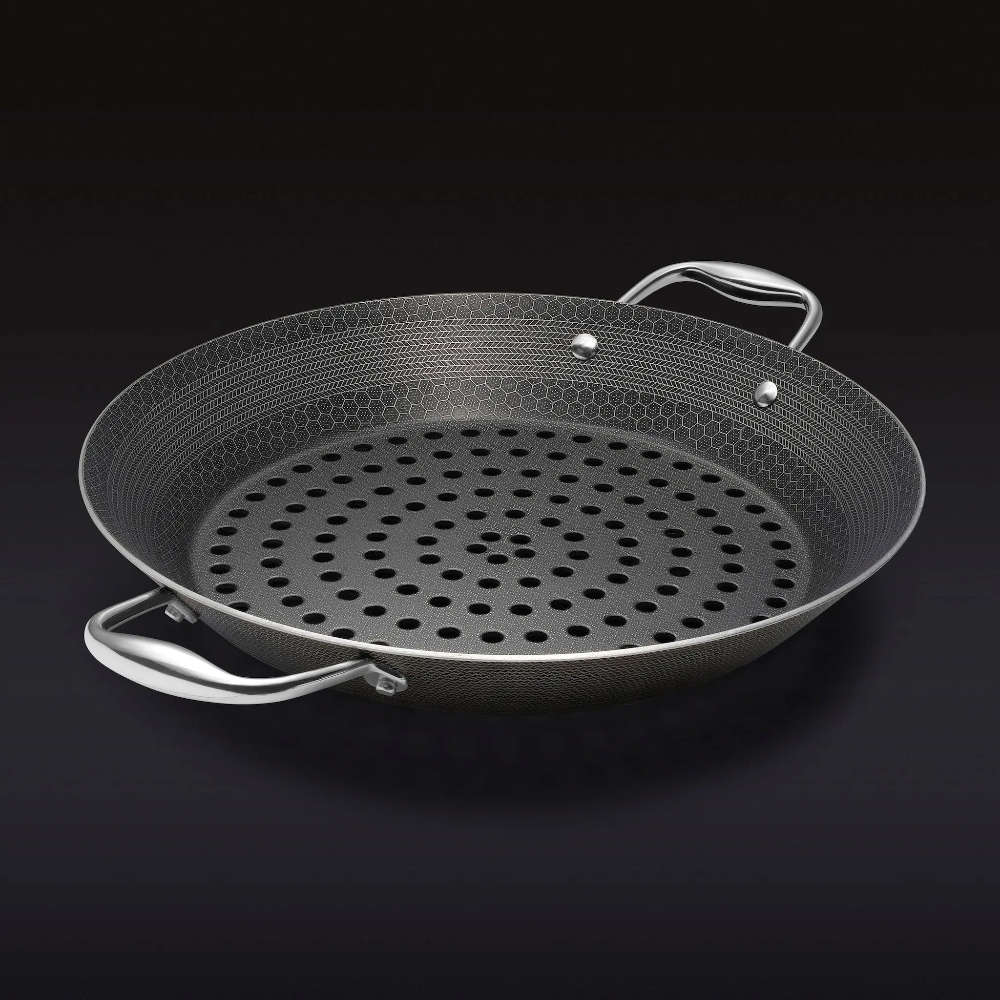 Hybrid BBQ Grill Pan, 12" Hybrid BBQ Grill Pan, 12"