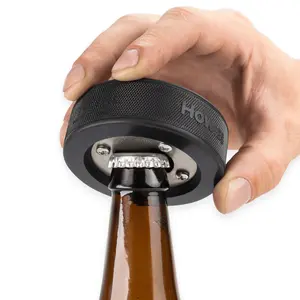 Hockey Puck Bottle Opener