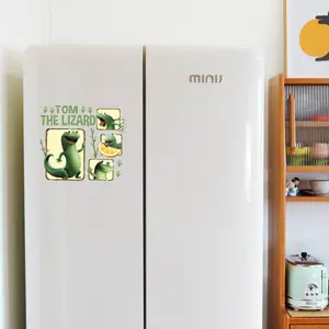 Tom The Lizard Meme Magnet, Funny Reptile Fridge Magnet Decor, Strong Hold Magnetic Sticker for Kitchen, Locker Office, Perfect for Daily Fun Decor & Gag Gift, Ideal for Lizard Lovers Meme Fans Teens Coworkers Friends