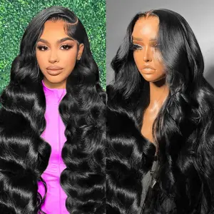 13x6 Body Wave HD Lace Front Human Hair Wigs Pre plucked Lace Frontal Human Hair Wigs For Women With Baby Hair