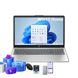 HP 2026 15.6'' Inch Laptop for Student&Business, i3-N305  Intel UHD Graphics, up to 32GB RAM, 512GB Storage, Windows 11 Home,Silver,Bundle Accessory