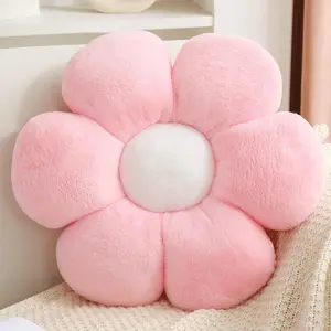Daisy Flower Plush Pillow Decor