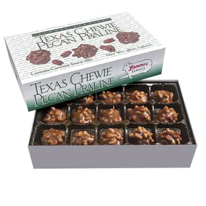Lammes Candies Texas Chewie Pecan Pralines 45 Pieces