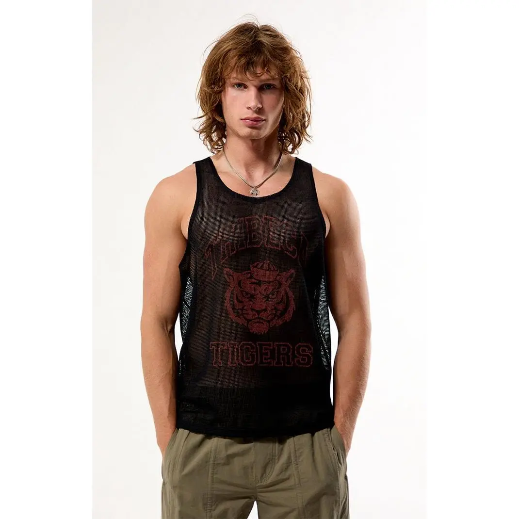 Pacsun Men's Tribeca Mesh Basketball Jersey Tank Top