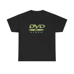 DVD Video T-Shirt, Logo Tee, Gifts Shirt, Unisex Vintage Graphic Tees Gothic Grunge Y2k Emo Scene Amity Affliction Style Clothes Men Women Streetwear