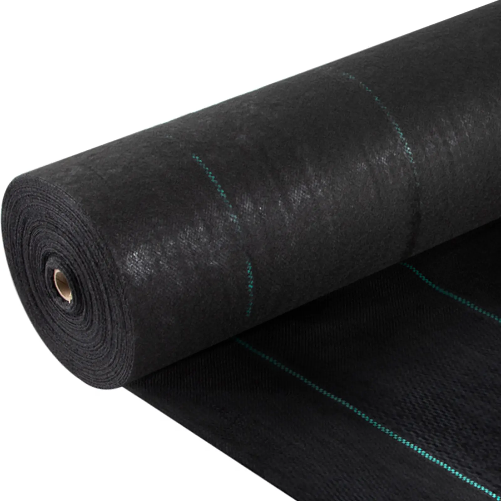 【Summerfinds】VEVOR Weed Barrier Landscape Fabric, 5x250 ft 5 Oz Premium Woven Heavy-Duty PP Weave Ground Cover, Dual-Layer Easy-Setup Lightweight Garden Cloth for Outdoor Lawn Weeds (Home Improvement Supply)