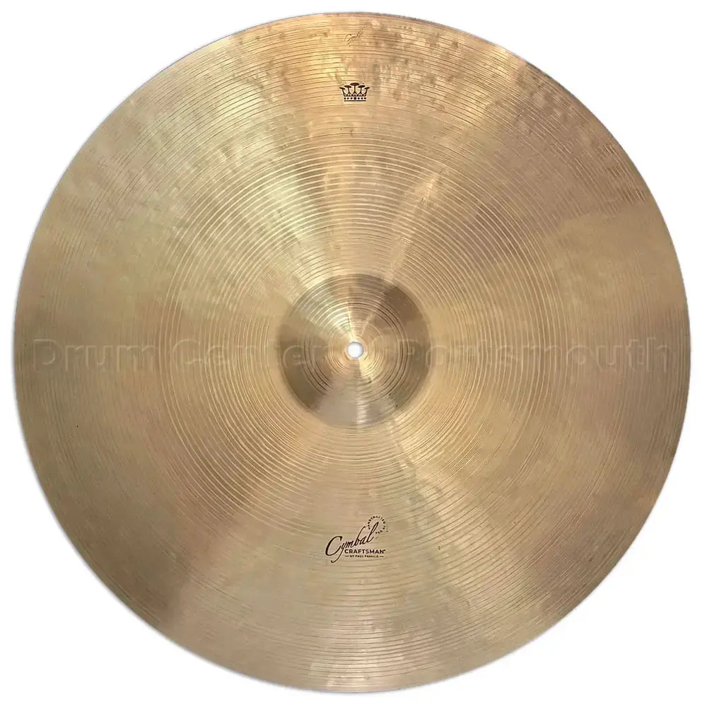 Cymbal Craftsman Dark Vintage Light Ride Cymbal 22" 2229 grams