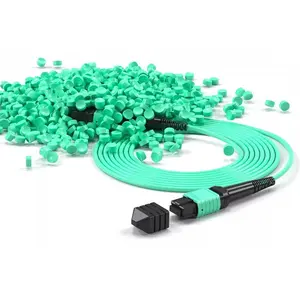 MPO-MPO MM Fiber optic patch cord 40G/100g fiber optic cable 12 fiber 8B OM3/4