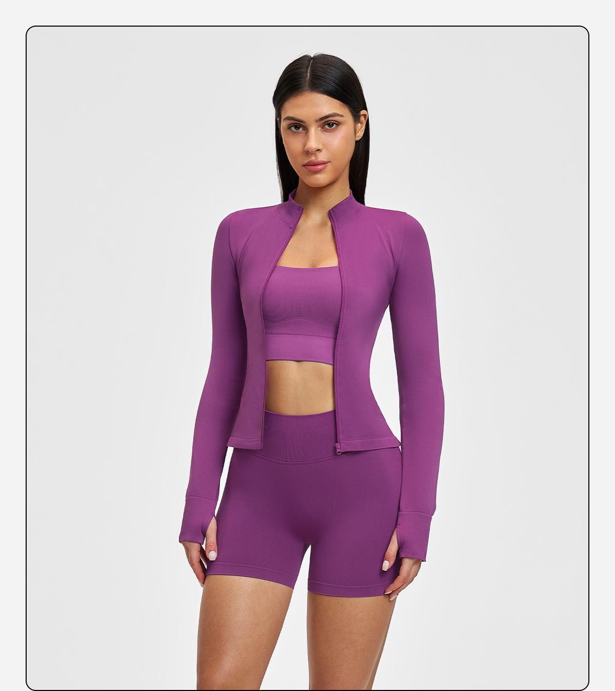 MFNIM Women’s Seamless Yoga Set – Cross-Back Design, Tight Fitness Wear, High-Stretch Running Workout Set