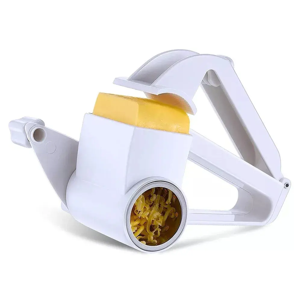 Olive Garden Style Parmesan Rotary Cheese Grater - Kitchen Gadget for Easy Cheese Preparation