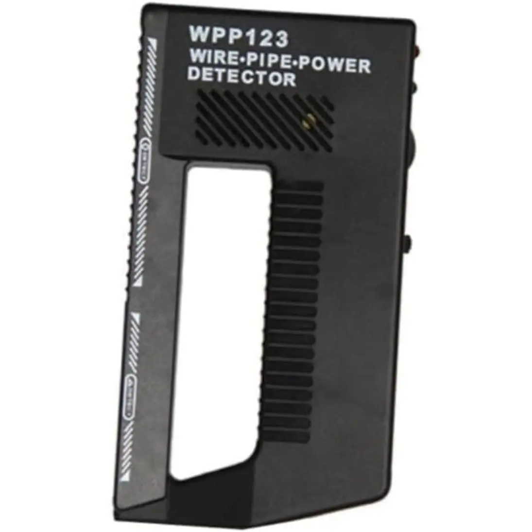 WPP123 Wall Scanner & Metal Detector - High-Sensitivity Stud Finder with Adjustable Alert - Detects Pipes, Wires & Studs - DIY & Professional Multifunction Tool - Durable Plastic (Black)