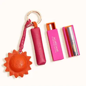 Aora - TQM Rosa Traveler Duo - Carrier Char with Glossy Lipglosses -  pH-Adjusting Rosa.02 & Vibrant Rosa.04 for On-the-Go Lip Care