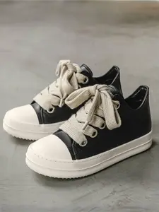 Men's Fashionable Lace Up Front Low Top Sneakers, Casual Comfortable Breathable Sports Walking Shoes, Male All-match Round Toe Shoes for Daily Wear, Streetwear Shoes