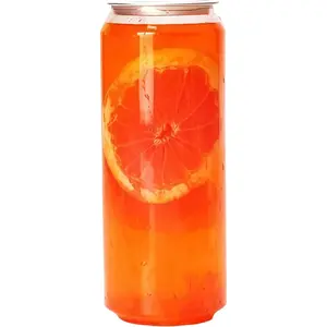 Airosia 100-Pack Disposable Plastic Food & Aluminum Cups with Sealer Lids, 16oz PET Leak-Proof Beverage Bottles with Caps Compatible with Can Sealing Machine (Multi-Size Option), Beverages