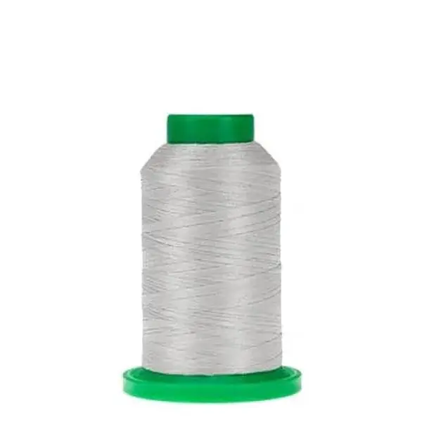 Isacord Polyester Embroidery Thread - 1000m Fog 2922-0176, Neutral Tone, Smooth Feed, Dependable Tension, Ideal for Lettering, Logos, Borders, Consistent Finish, Shines on Modern Embroidery