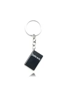 Death Note Letter Pattern Keychain, Metal Book Pendant, Fashion Accessories for Men & Women, Trendy All-match & Exquisite Keychain for Birthday Gift