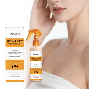 Kojic Turmeric Exfoliating Spray, Contains Hyaluronic Acid, Salicylic Acid, Niacinamide, Kojic Acid, Turmeric Root Extract, Brightening Exfoliating, Brighten Skin, Smooth Skin