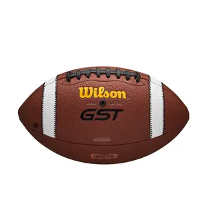 Wilson GST Speed Skin Official Football - Brown