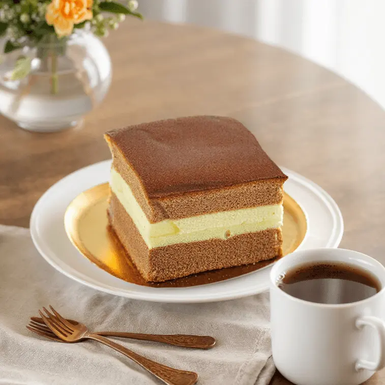 Ranli Latte Cake 4.23 oz Per Pack - Delicious Latte-Flavored Cake with Generous Serving Size & Convenient Packaging for Easy Storage and Serving