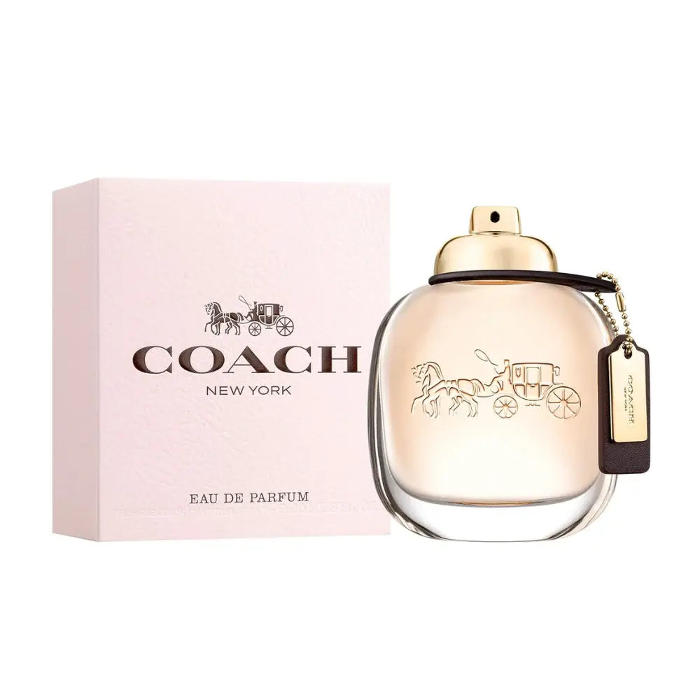 Coach New York Eau De Parfum for Women - Floral Fruity Elegant Perfume 0.15 oz / 1 oz / 1.7 oz / 3 oz Coach New York Eau De Parfum for Women - Floral Fruity Elegant Perfume 0.15 oz / 1 oz / 1.7 oz / 3 oz