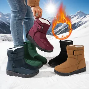 Women's Snow Boots Outdoor Warm Bootie Shoes Winter Short Ankle Boot