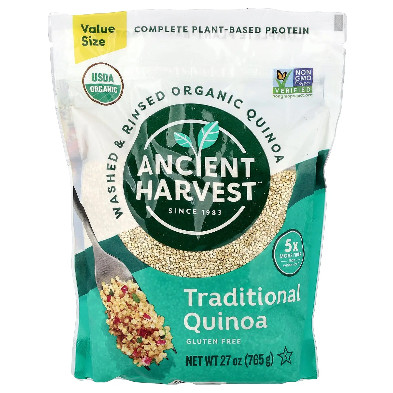Ancient Harvest Organic Traditional Quinoa, 27 oz (765 g)