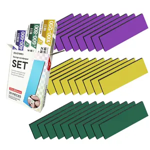 Stedi sanding sponge model up to building, hobby model tool hand sand block waterproof dry wet dual-use 400 to 1200 sandpaper