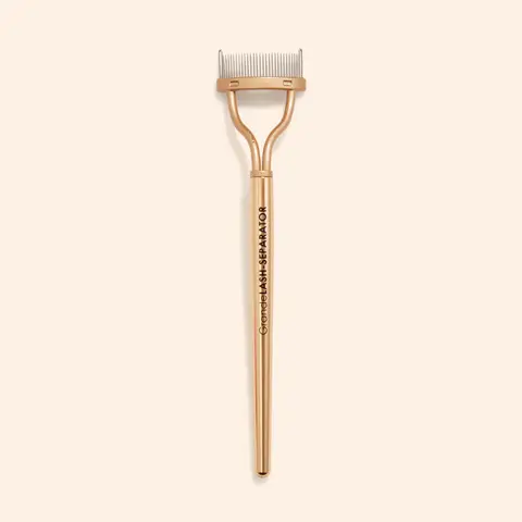 GrandeLASH-SEPARATOR - Grande Cosmetics - Curved Eyelash Separating Comb for Fuller Dramatic Look with Precise Teeth Design for Even Mascara Distribution