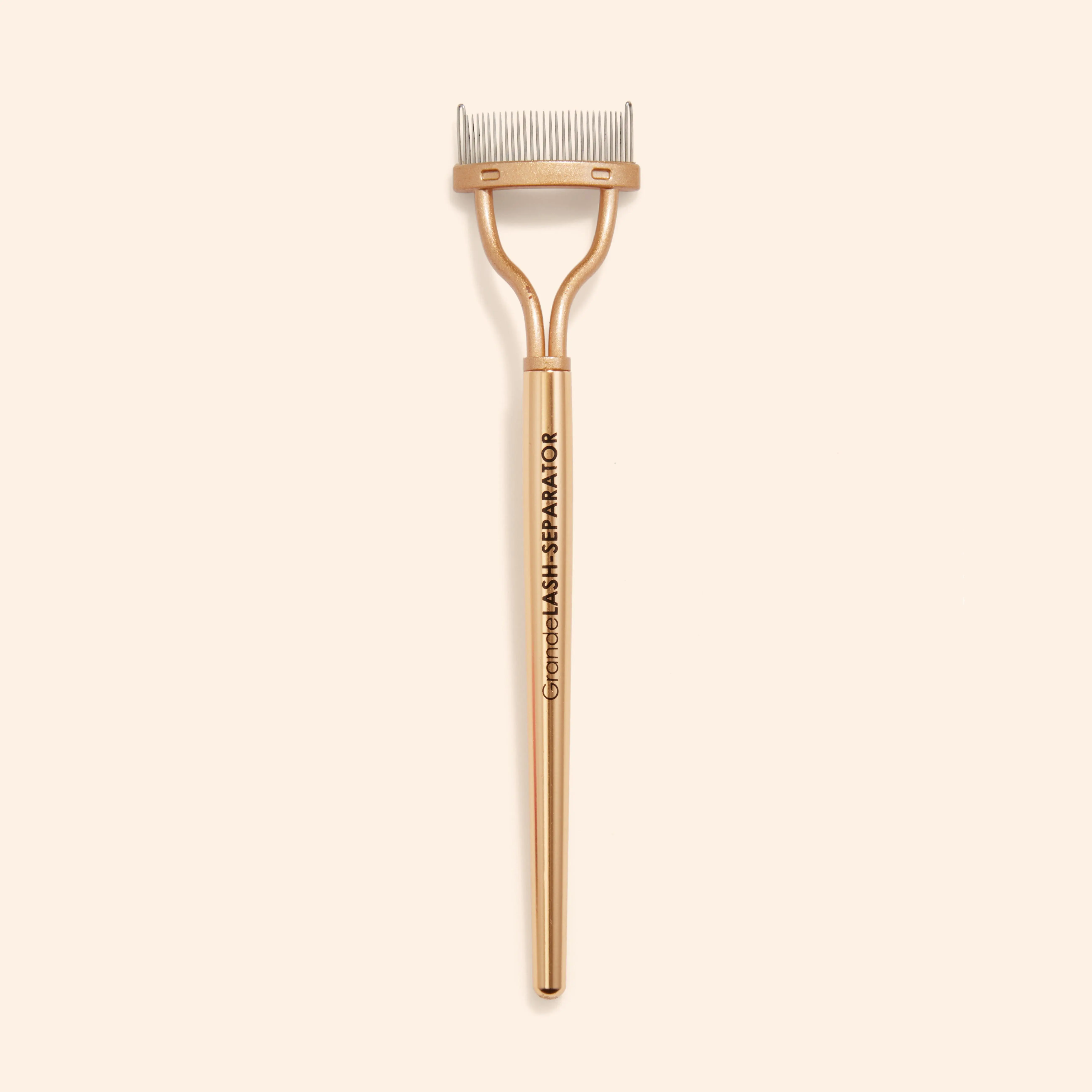 GrandeLASH-SEPARATOR - Grande Cosmetics - Curved Eyelash Separating Comb for Fuller Dramatic Look with Precise Teeth Design for Even Mascara Distribution