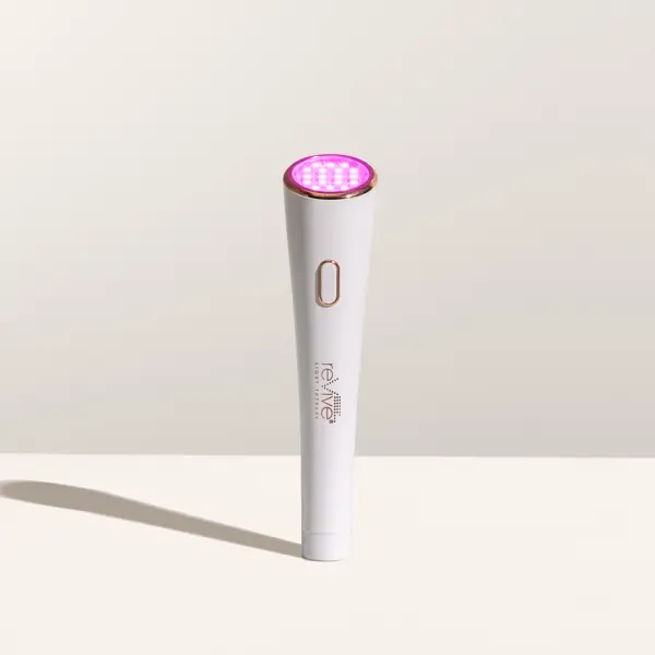 reVive Lux Collection Glō Anti-Aging & Acne LED Light Therapy Device - For All Skin Types, Improves Skincare Routine - Facial