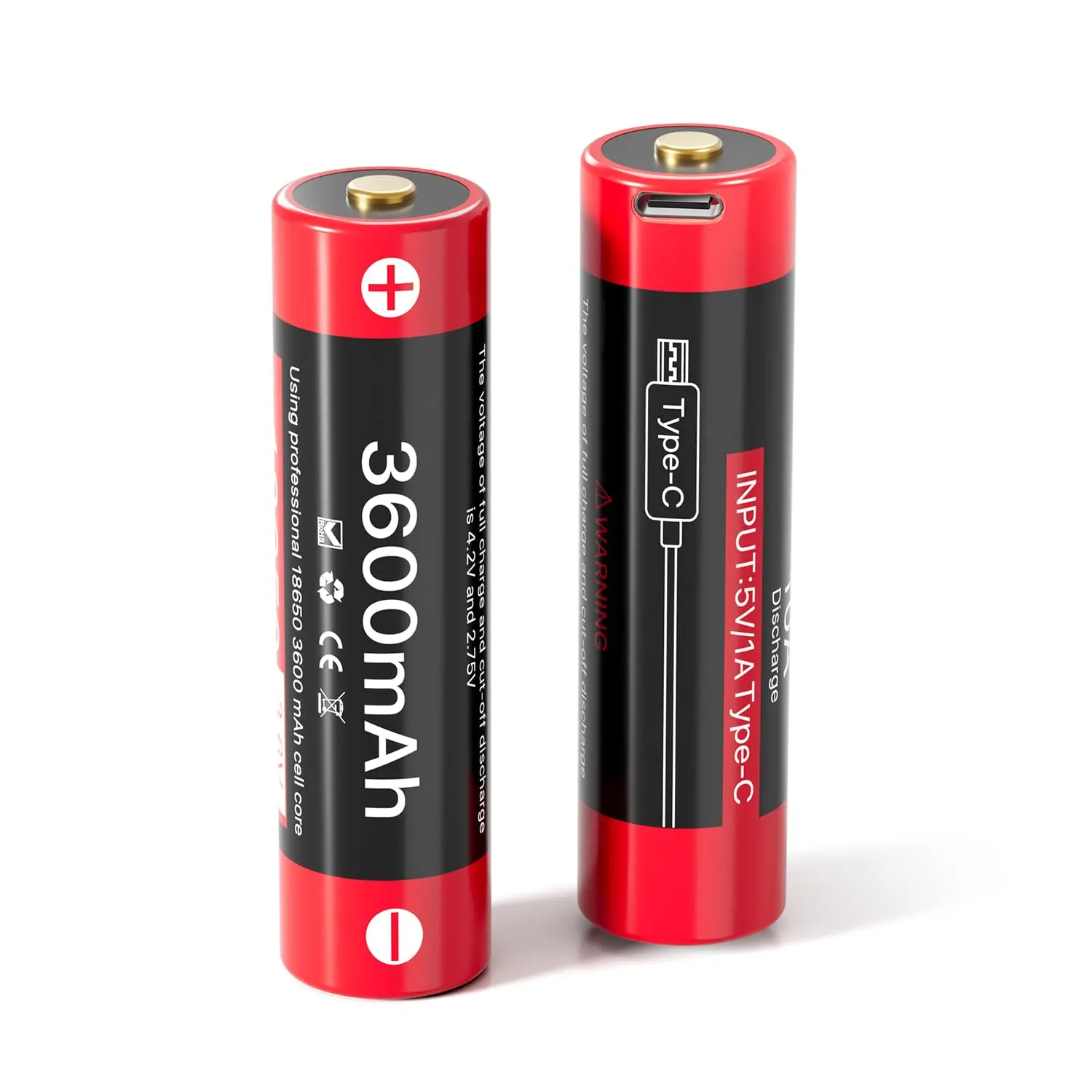 Rechargeable 3.7v 3600mah For Streamlight X Series Flashlights 2-pack