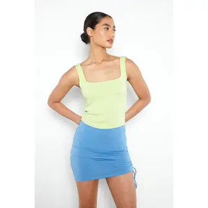 FRONT DRAWSTRING SKIRT