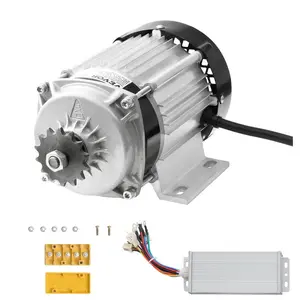 Summervibes VEVOR 750W Electric Brushless DC Motor Kit - 48V 2700rpm Motor with Upgraded Speed Controller for Go Karts E-Bike Motorcycle Scooter