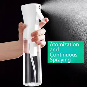 High Pressure Continuous Spray Bottle Hair Care Makeup Water Replenishing Spray Bottle Separate Bottle Press Mist Spray Bottle Travel Pump Bottle Plastic Travel Bottle