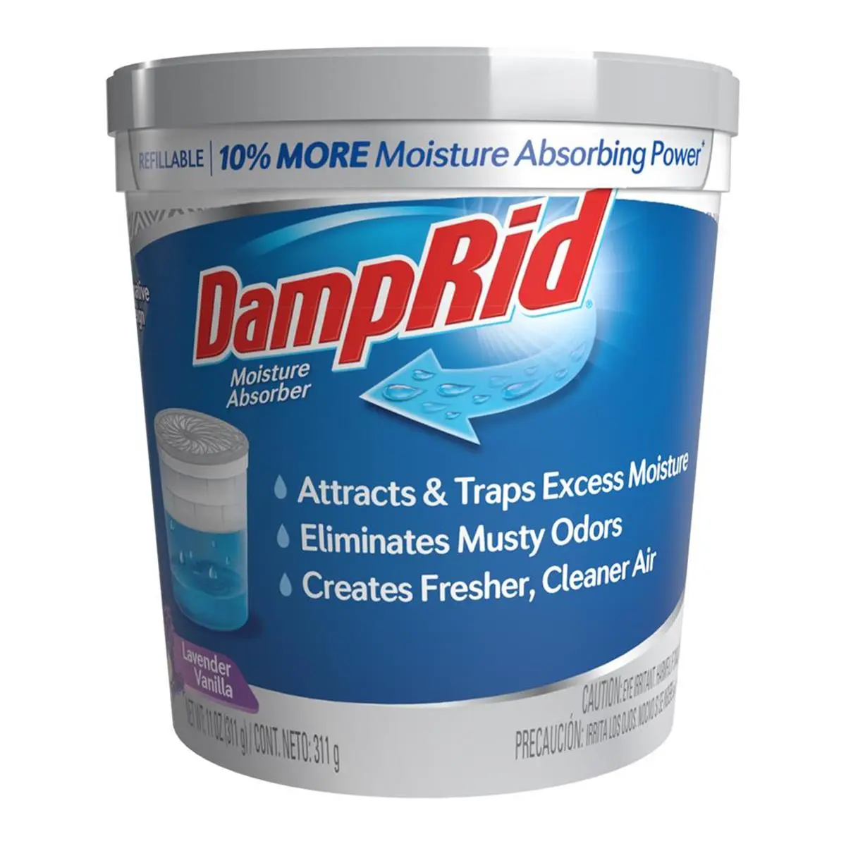 W M Barr 11 oz Damp Lavender Vanilla Moisture Absorber Refill