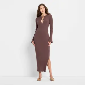 Women's Ribbed Maxi Dress - Future Collective
