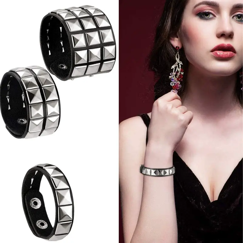 Studded / Punk / Spiked / Emo / Goth / Gothic Bracelet, Studded Arm Band Halloween Gifts