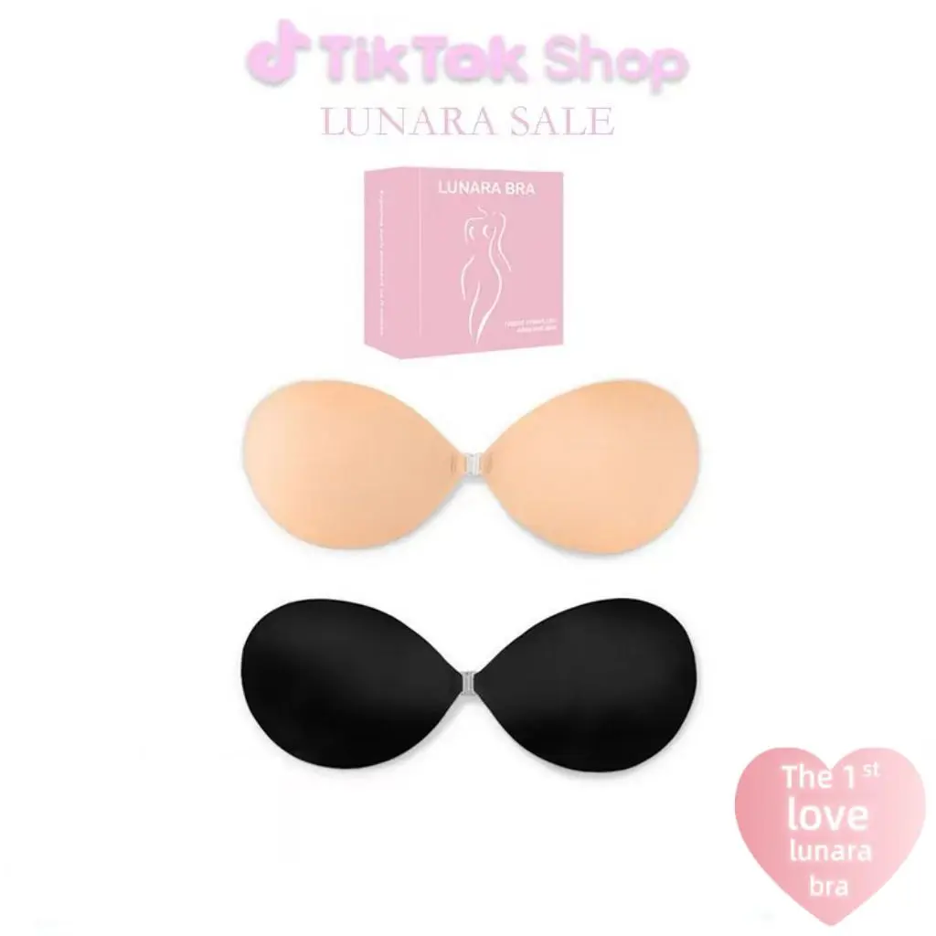 Lunara push up Bra, Sticky bra, Sticky Insert, Adhesive Bra, Comfortable straplessbra, for Backless Dress, girls accessories,bras women, females underwear，rave outfits, sundress, beach outfits, Party，Black Friday & Cyber Monday