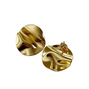 Golden Waves Earrings
