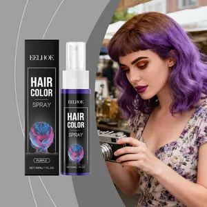 EELHOE Purple Temporary Hairdressing Spray Instant Hair Dye Fashionable, Beautiful, Uniform, Lustrous, Natural, Colorful, Charming, Moisturizing and Modifying Hair spray